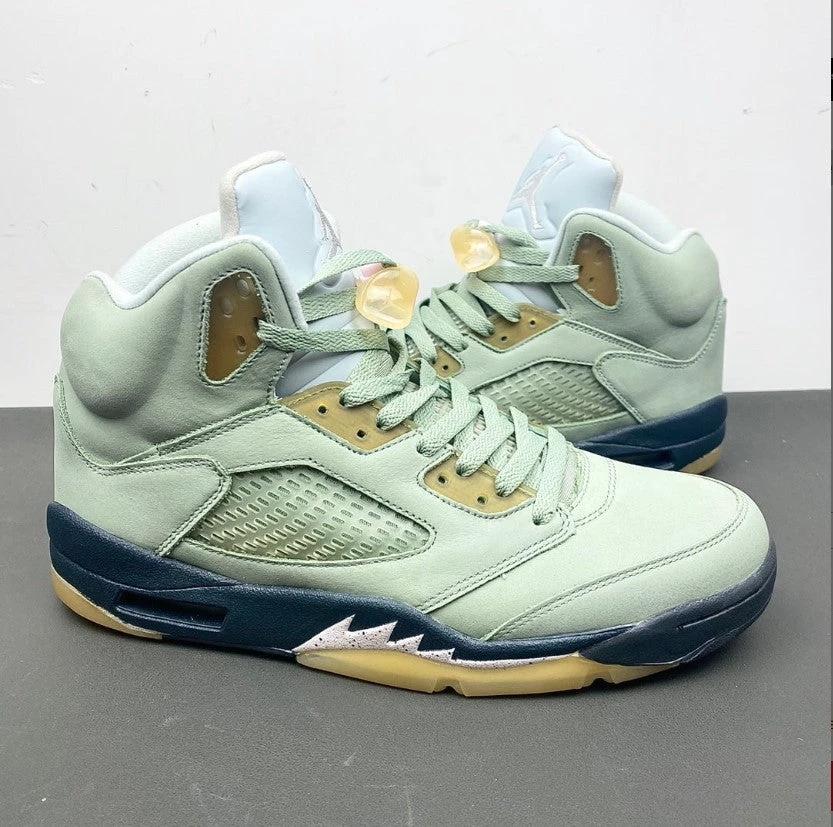 Air Jordan 5 Retro Jade Horizon Shoes Sneakers by Air Jordan