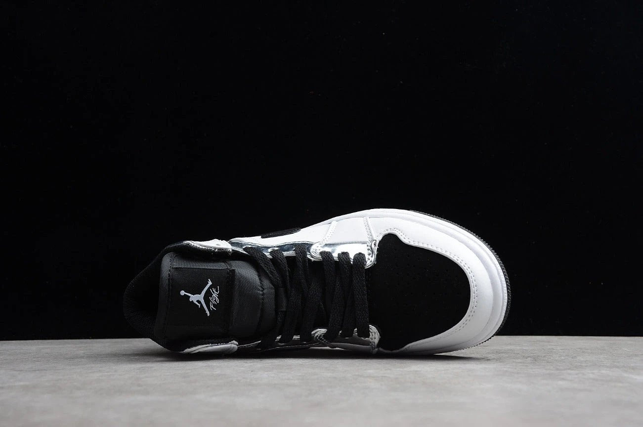 Air Jordan 1 Mid Leonard White And Black by Air Jordan