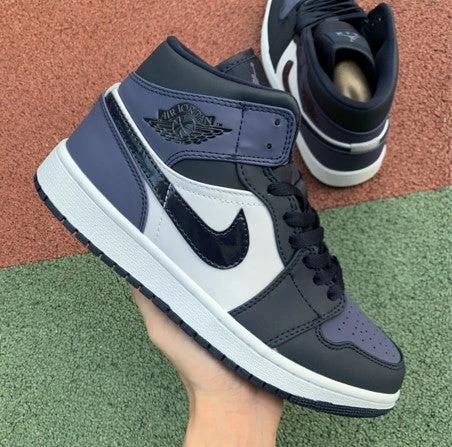 Air Jordan 1 Mid Sanded Purple Toe by Air Jordan