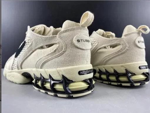 Air Zoom Spiridon Cage 2 Stussy Pure Platinum Shoes Sneakers by Air Jordan