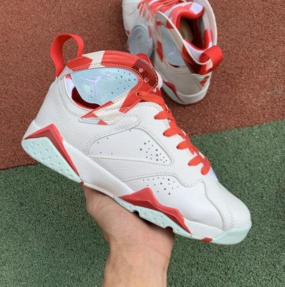 Air Jordan 7 Topaz Mist Candy White by Air Jordan