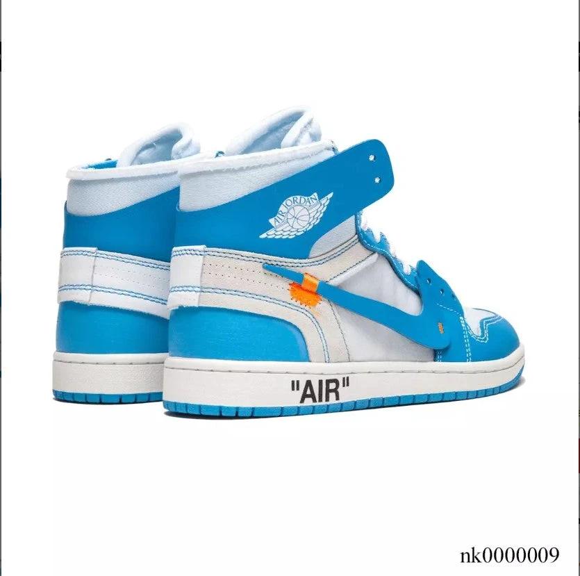 Off-White x Air Jordan 1 High OG UNC Shoes Sneakers by Air Jordan