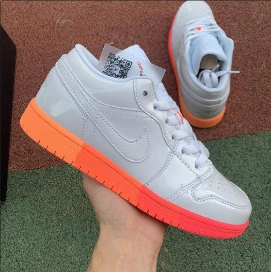 Air Jordan 1 Low White Neon by Air Jordan