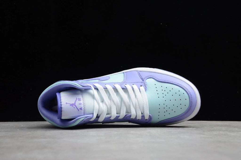 Air Jordan 1 Mid GS 'Purple Glacier Blue' by Air Jordan