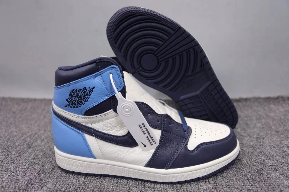 Air Jordan 1 Retro High OG Obsidian UNC by Air Jordan