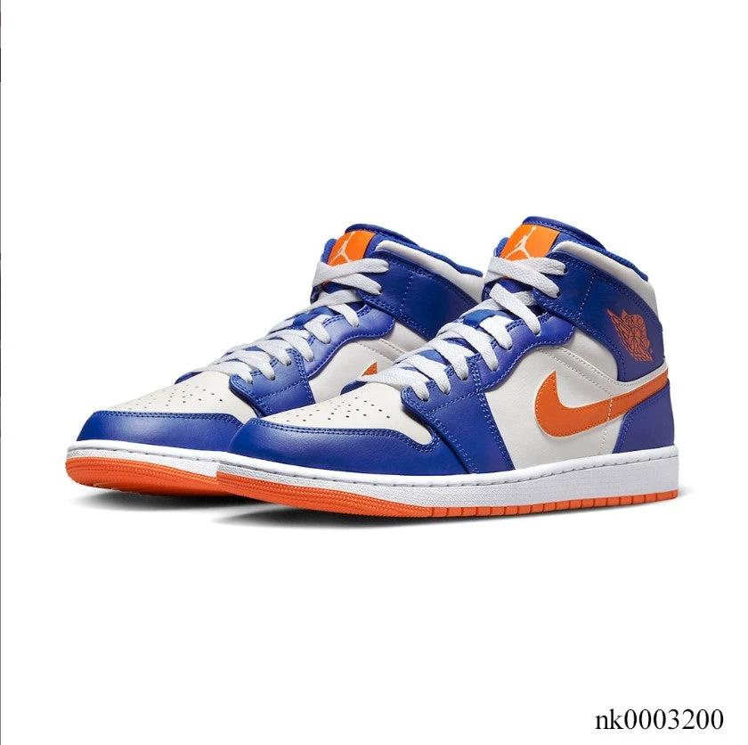 Air Jordan 1 Mid Knicks Shoes Sneakers by Air Jordan