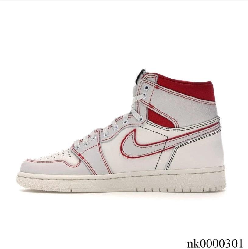 Air Jordan 1 Retro High Phantom Gym Red Shoes Sneakers by Air Jordan