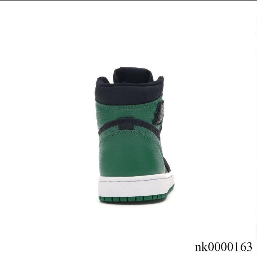 Air Jordan 1 Retro High Pine Green Black Shoes Sneakers by Air Jordan