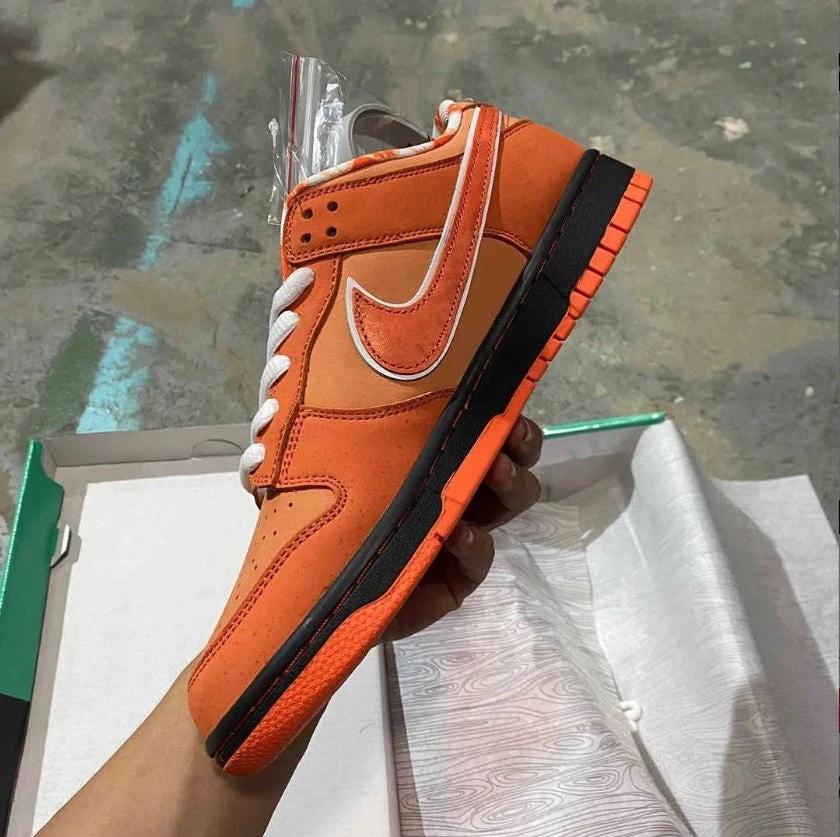 Nike SB Dunk Low Concepts Orange Lobster Shoes Sneakers by Air Jordan