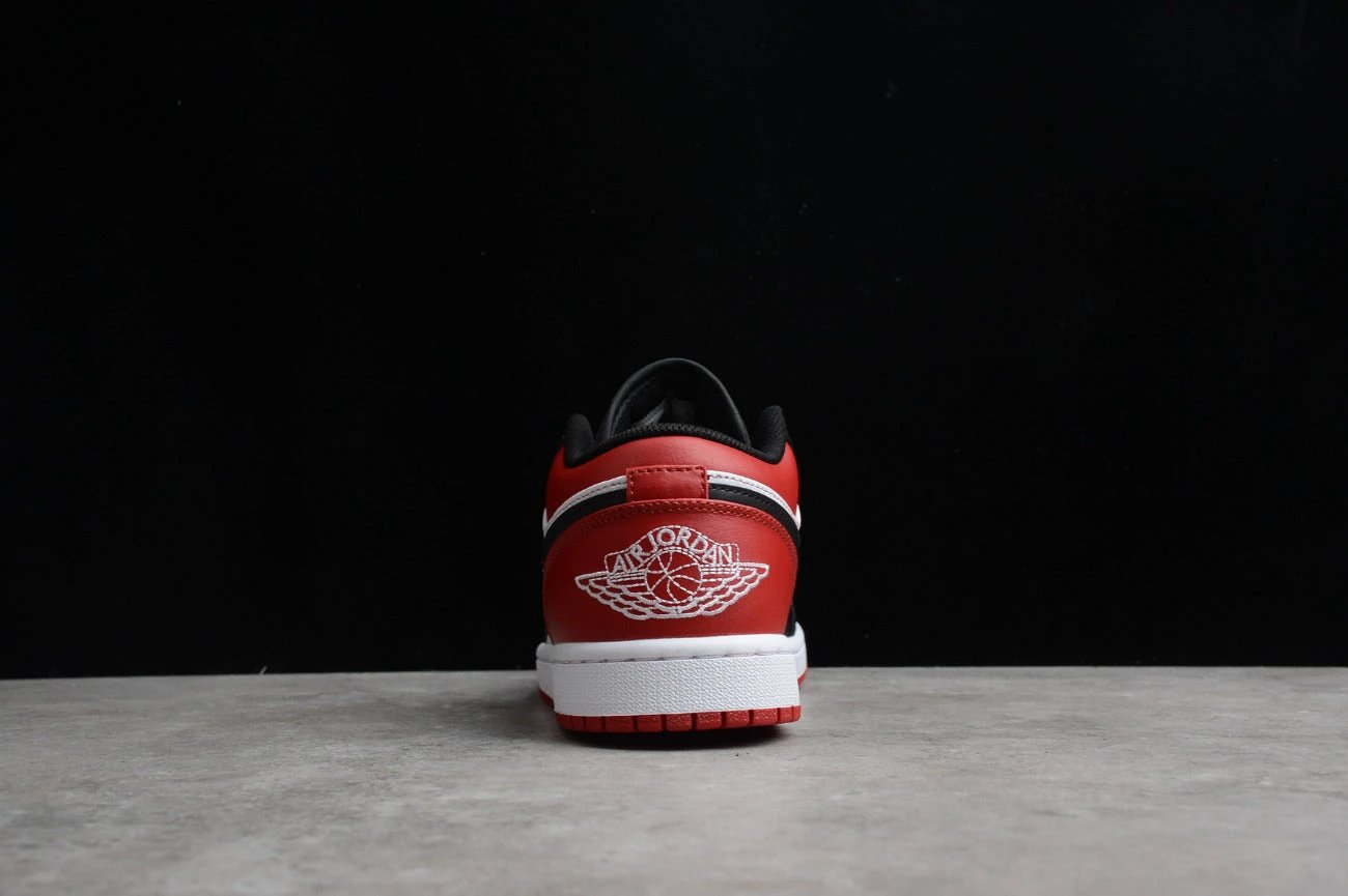 Air Jordan 1 Low Red And Black Toe by Air Jordan
