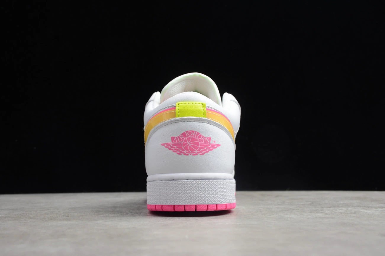 Air Jordan 1 Low White And Yellow Powder by Air Jordan