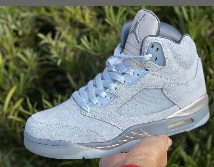 Air Jordan 5 Retro Bluebird Shoes Sneakers by Air Jordan