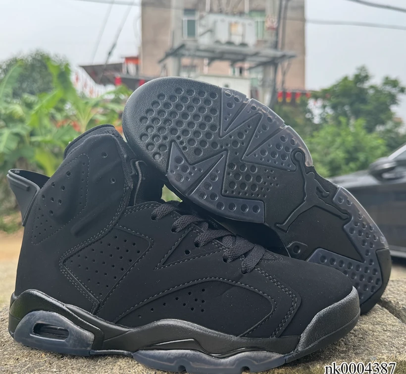 Air Jordan 6 Triple Black Shoes Sneakers by Air Jordan