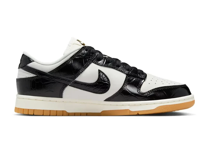 Dunk Low With “Black Croc” Shoes Sneakers by Air Jordan