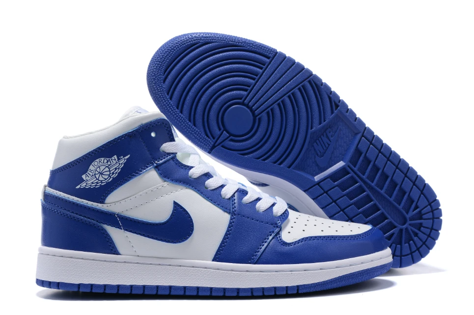 Air Jordan 1 Mid Storm Blue Kentucky by Air Jordan