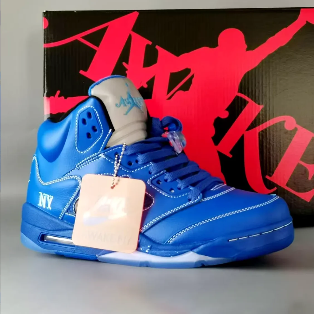 Awake NY x Air Jordan 5 Blueprint Shoes Sneakers by Air Jordan