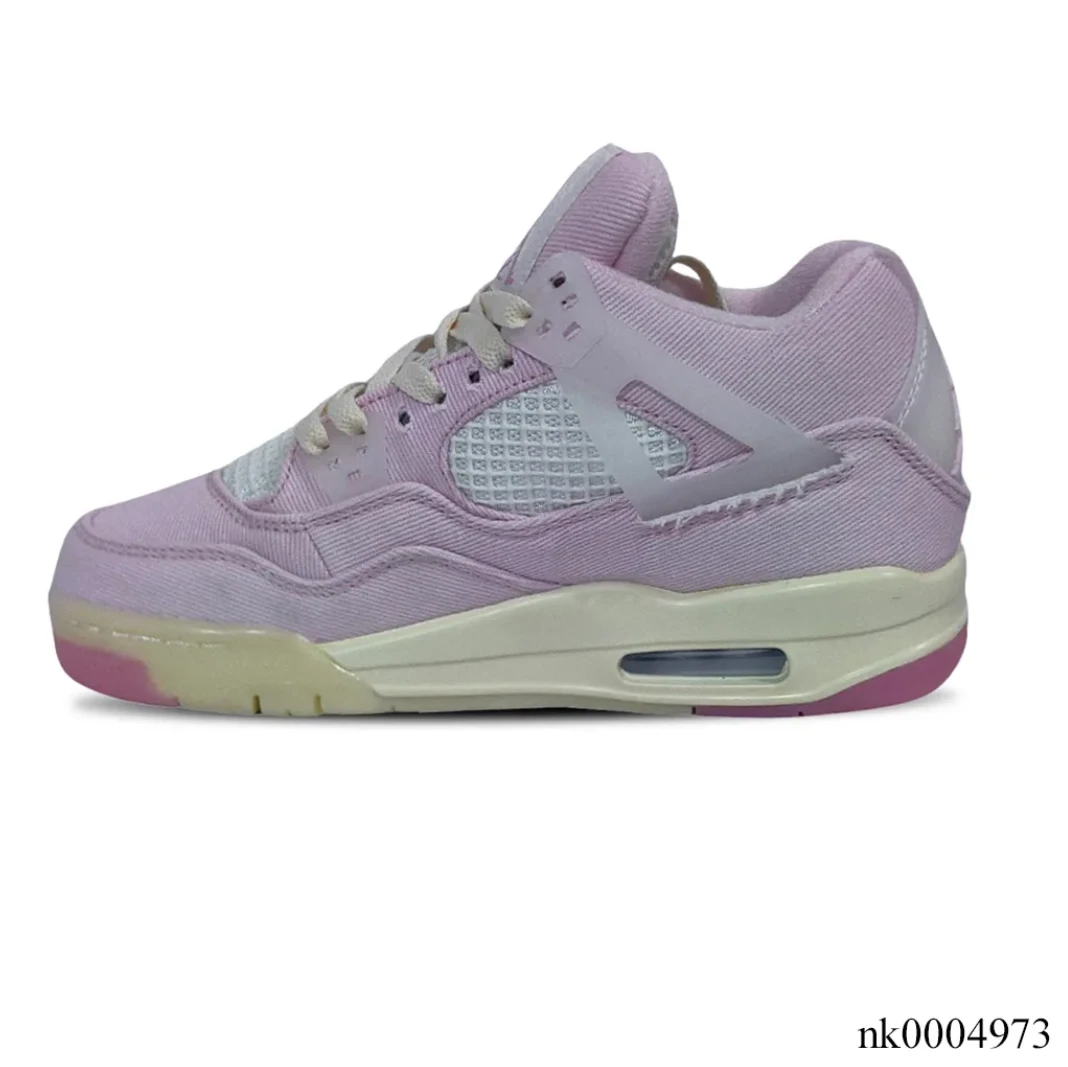 Air Jordan 4 Denim Iced Carmine Shoes Sneakers by Air Jordan