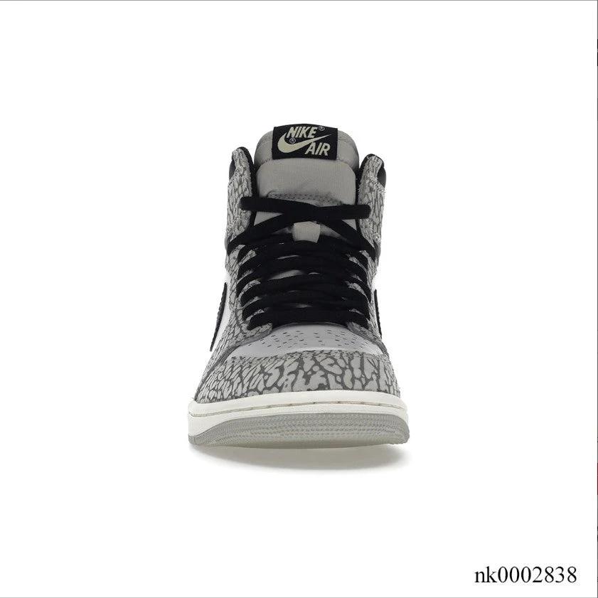 Air Jordan 1 Retro High OG White Cement Shoes Sneakers by Air Jordan