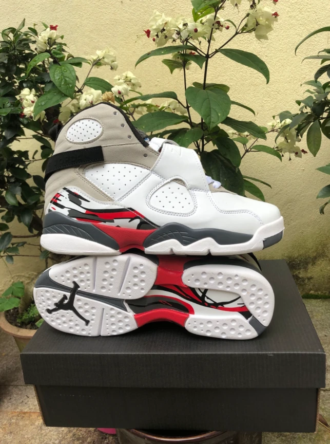 Air Jordan 8 Retro Bugs Bunny White Black Red by Air Jordan