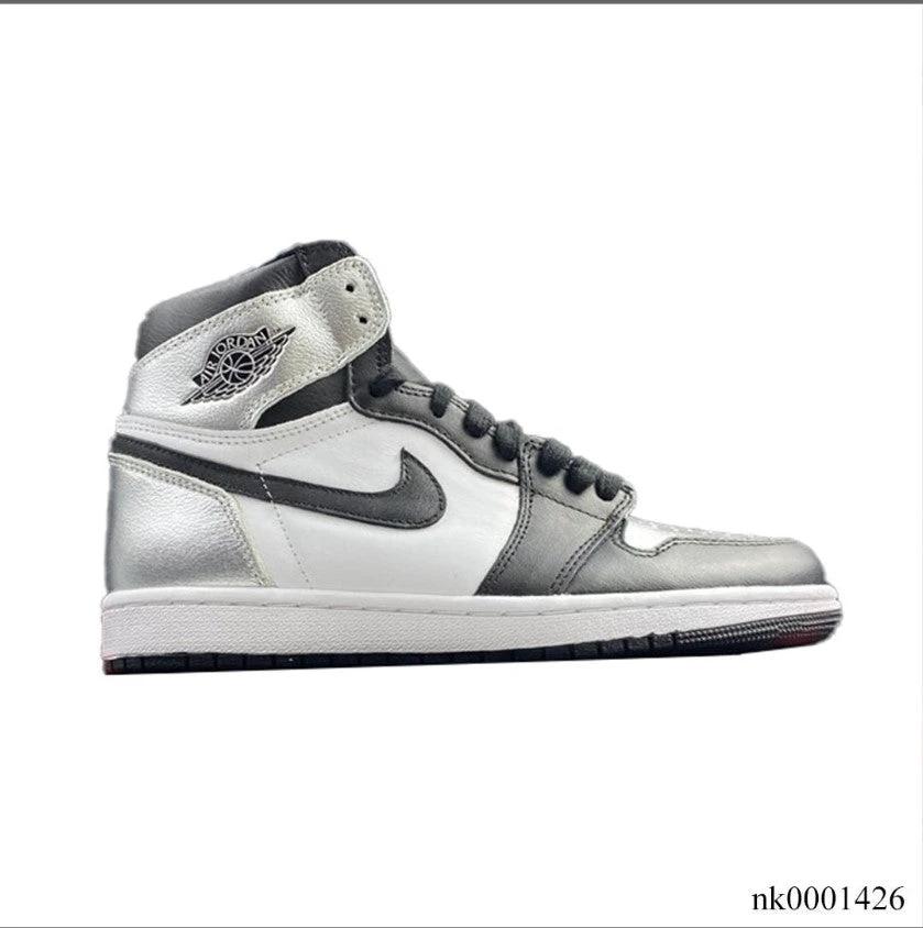 Air Jordan 1 High OG WMNS Silver Toe Shoes Sneakers by Air Jordan