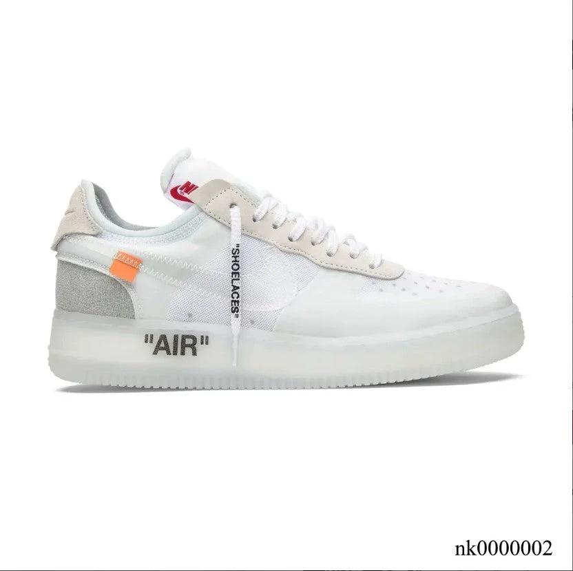 Off-White x Air Force 1 Low The Ten Shoes Sneakers by Air Jordan