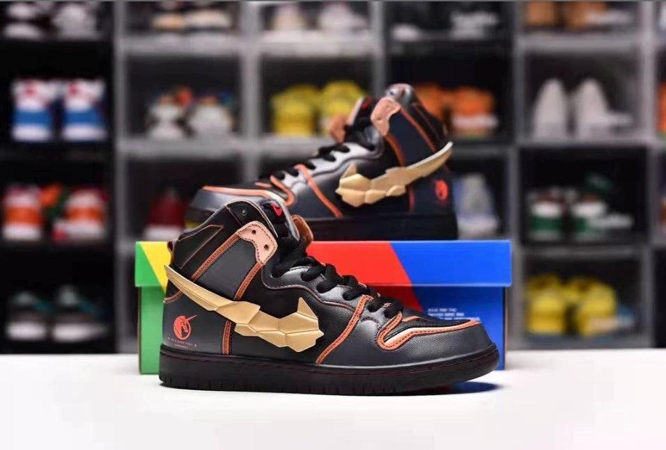 Nike SB Dunk High Project Unicorn – Banshee Norn x Gundam Shoes Sneakers by Air Jordan