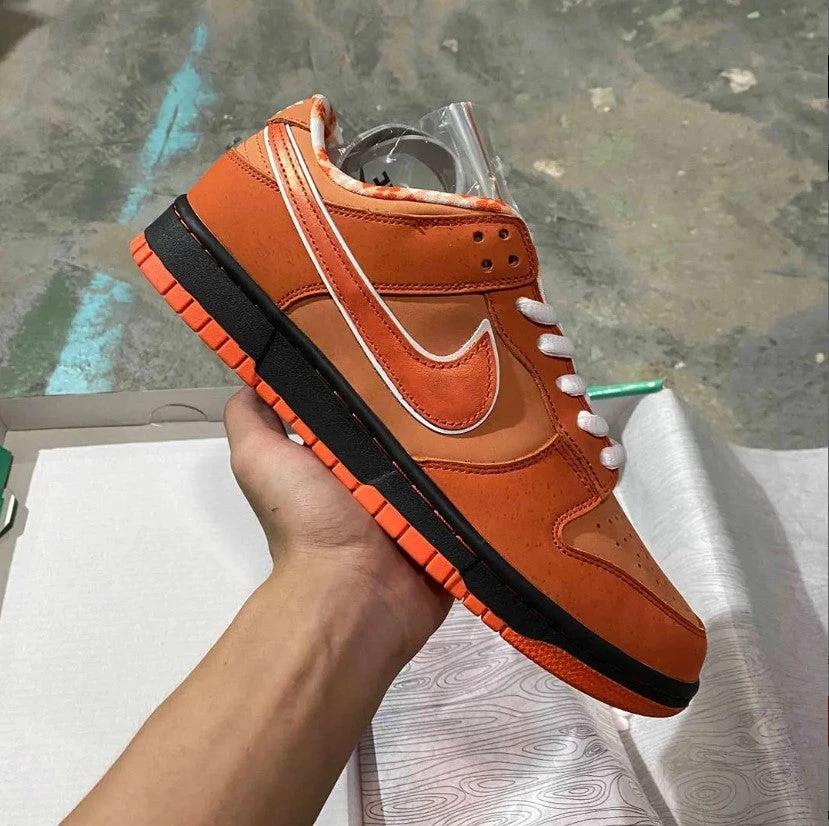 SB Dunk Low Concepts Orange Lobster Shoes Sneakers by Air Jordan