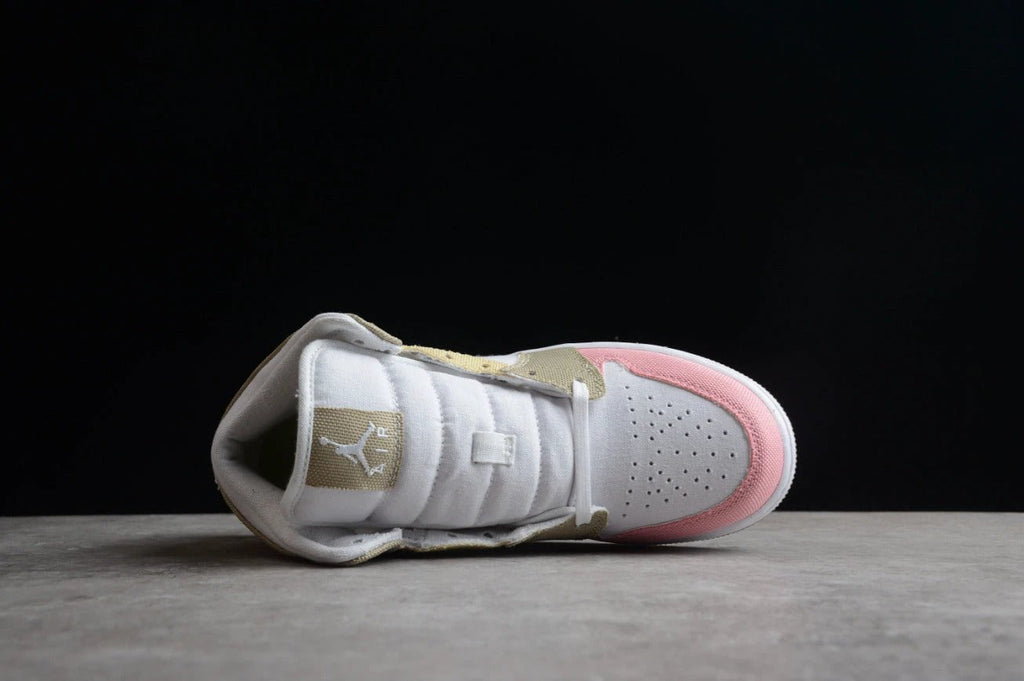 Air Jordan 1 Mid GS Pastel Grind Vivid Green by Air Jordan