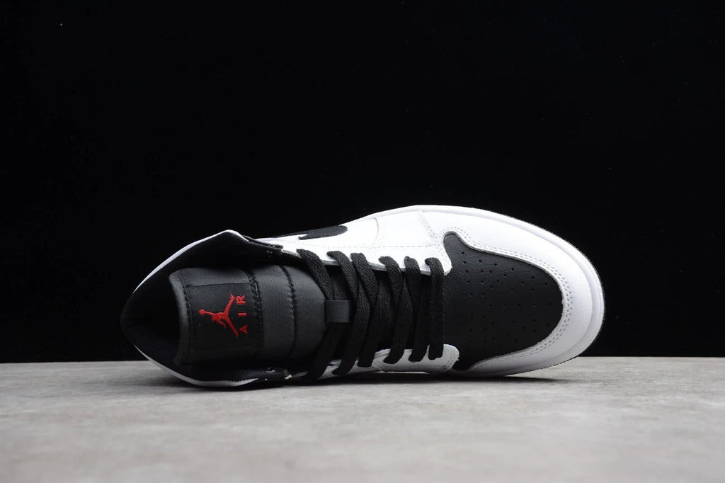 Air Jordan 1 Mid SE White Black by Air Jordan