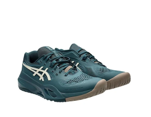 Asics Gel Resolution X Saxon Green Birch 1041A481-300 by Air Jordan