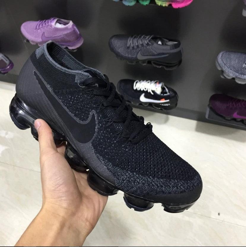 Air Jordan Vapor Max Flyknit Black Dark Grey Shoes Sneakers by Air Jordan