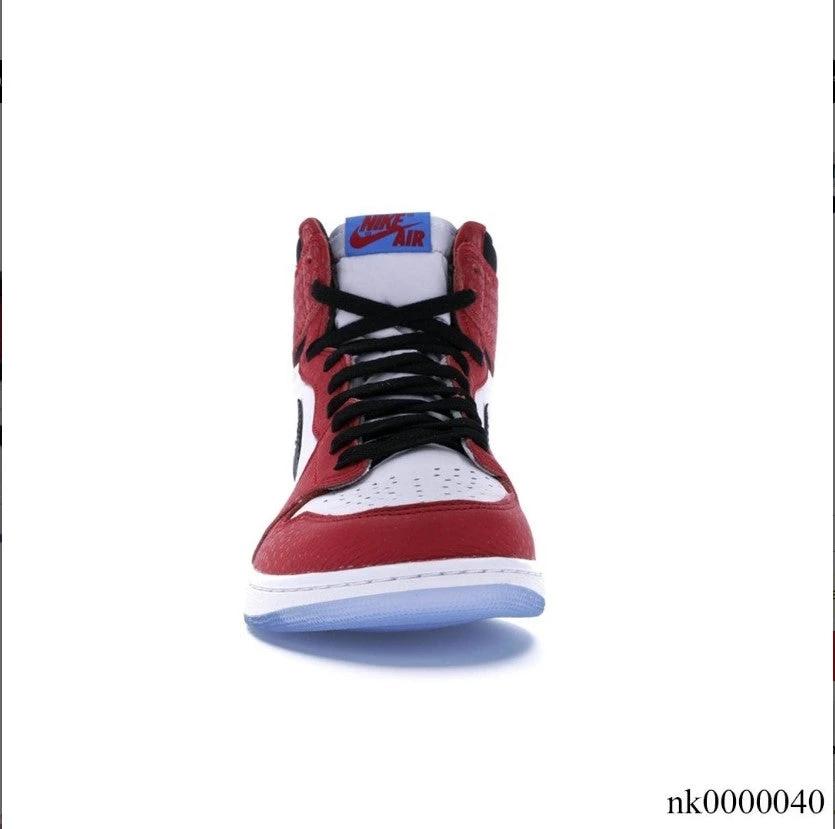 Air Jordan 1 Retro High Spider-Man Origin Story Shoes Sneakers by Air Jordan