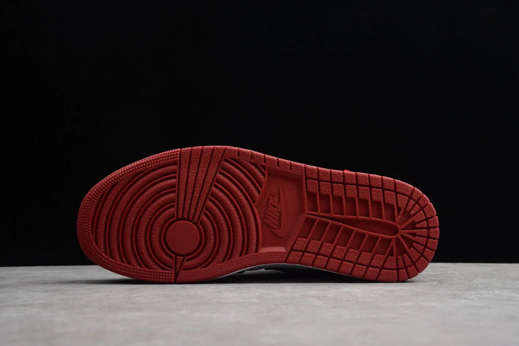 Air Jordan 1 Low Black And White Red by Air Jordan