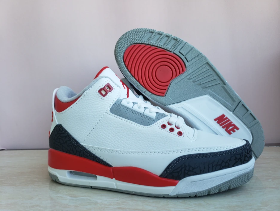 Air Jordan 3 Retro Fire Red by Air Jordan