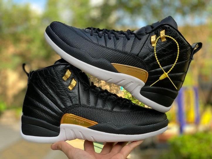 Air Jordan 12 Midnight Black Joe by Air Jordan