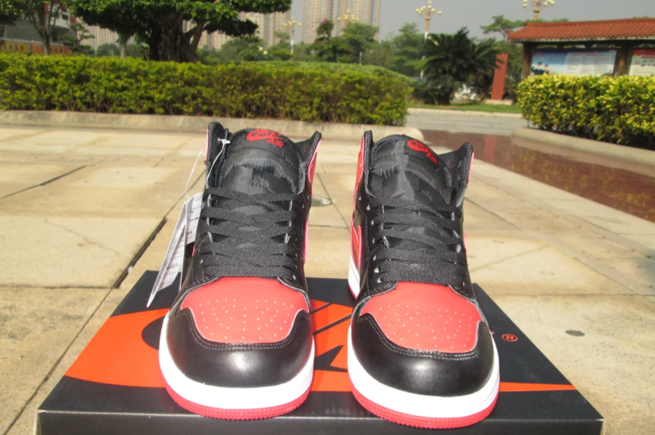 Air Jordan 1 Retro High The Return Bred Black-Gym Red by Air Jordan