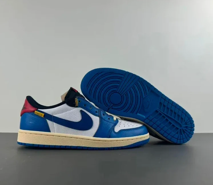 Union LA x AJ 1 Low OG Storm Blue Shoes Sneakers by Air Jordan