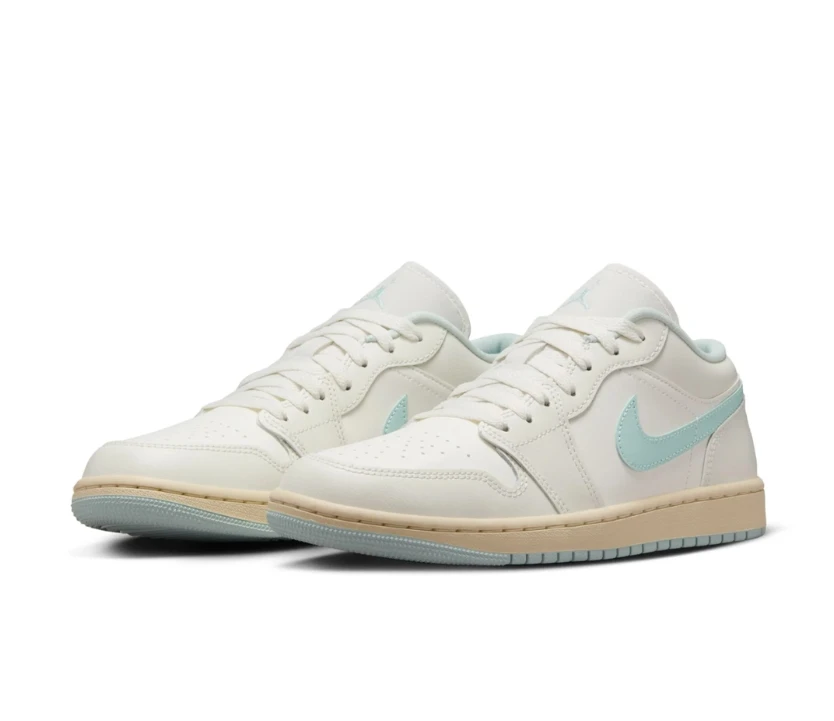 Air Jordan 1 Low Seafoam Shoes Sneakers by Air Jordan
