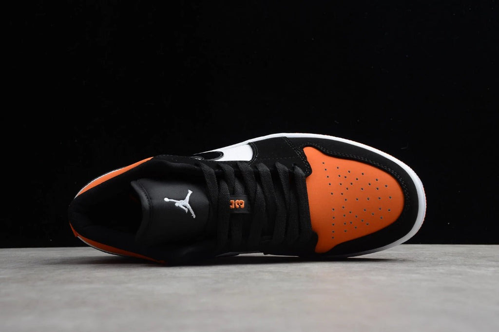 Air Jordan 1 Low Top Black Orange Buckle by Air Jordan