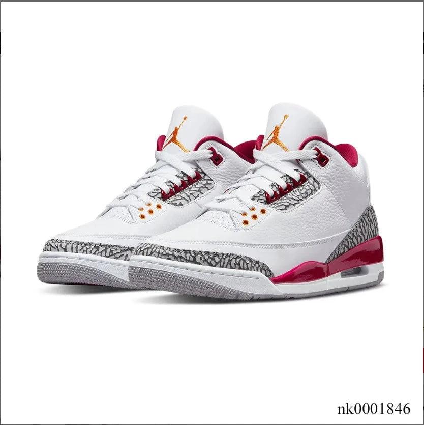 Air Jordan 3 Retro Cardinal Red Shoes Sneakers by Air Jordan