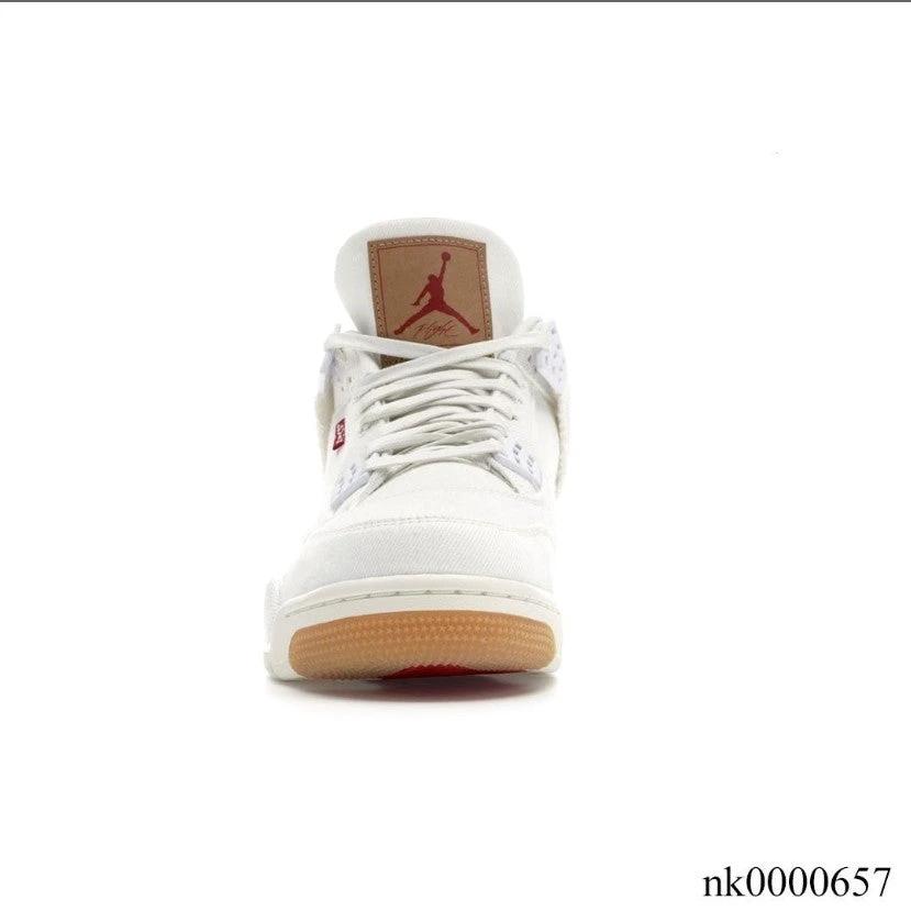 Air Jordan 4 Retro Levi’s White (Levi’s Tag) Shoes by Air Jordan