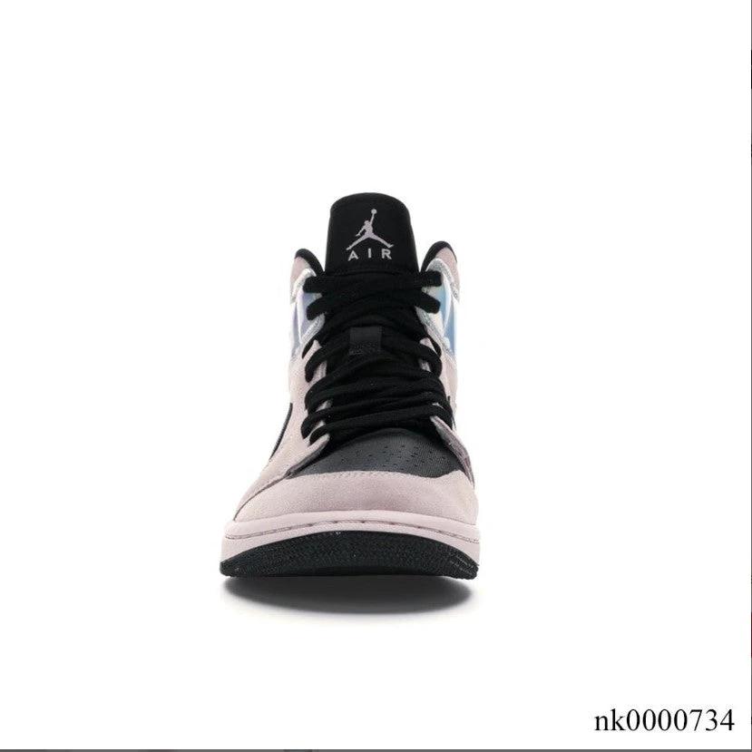 Air Jordan 1 Mid Dirty Powder Iridescent (W) Shoes Sneakers by Air Jordan