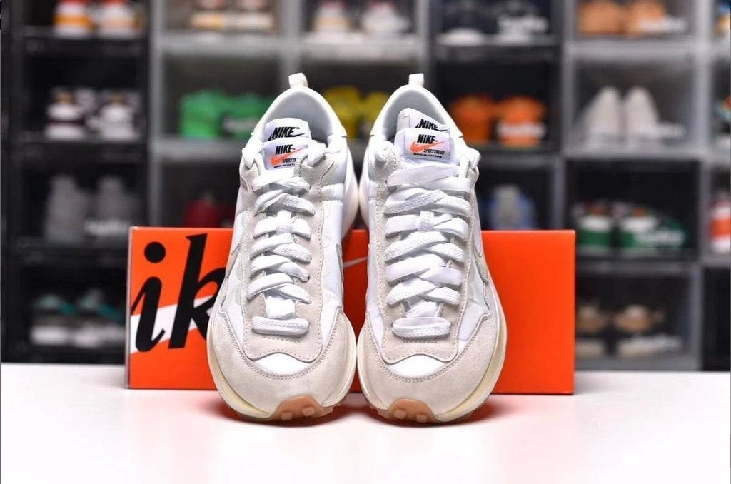 Sacai x VaporWaffle Sail Gum Shoes Sneakers by Air Jordan