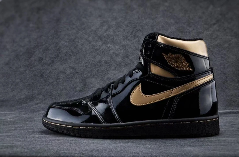 Air Jordan 1 High OG Black Metallic Gold by Air Jordan