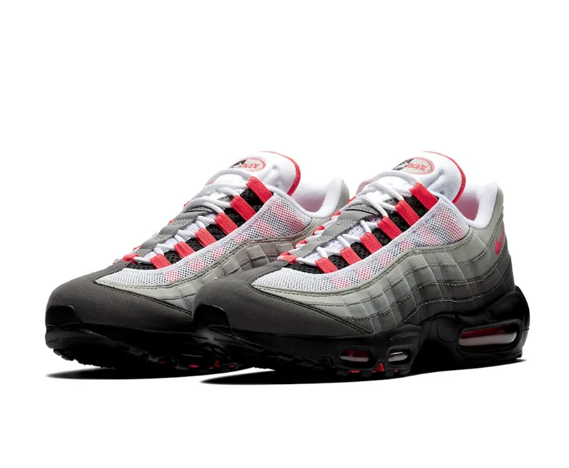 Air Max 95 Solar Red Shoes Sneakers by Air Jordan