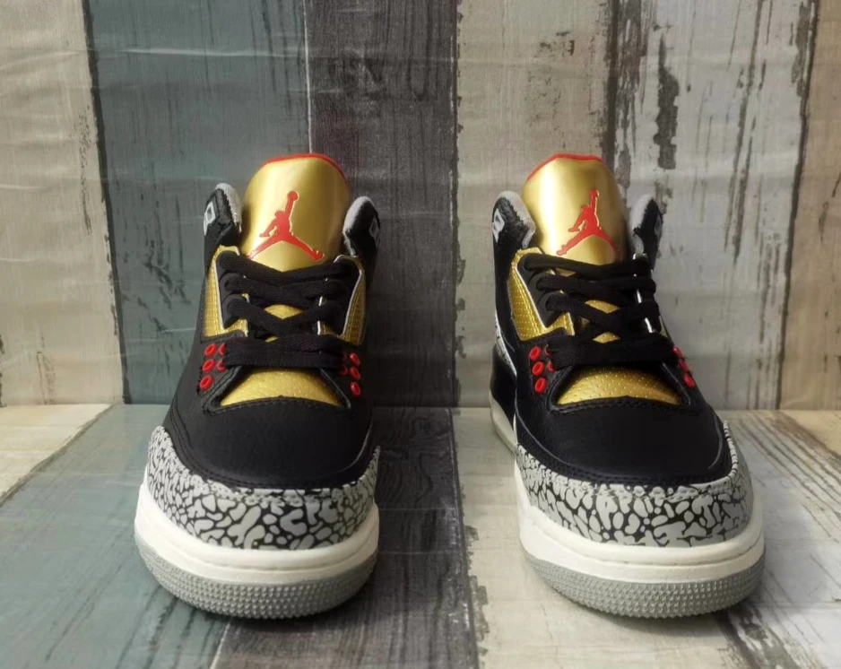 Air Jordan 3 WMNS Black Gold by Air Jordan