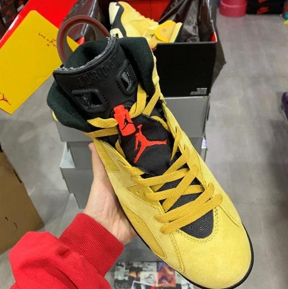 Air Jordan 6 x Travis Scott Light Yellow by Air Jordan
