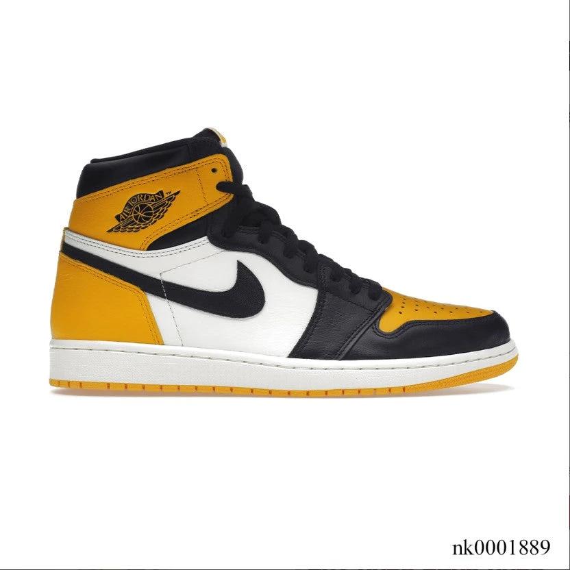 Air Jordan 1 Taxi Yellow Toe Shoes Sneakers by Air Jordan