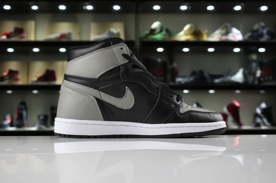 Air Jordan Retro 1 High OG Shadow Black Grey by Air Jordan