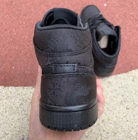 Air Jordan 1 Mid Black Silk by Air Jordan